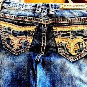 Woman's Rock Revival Jeans